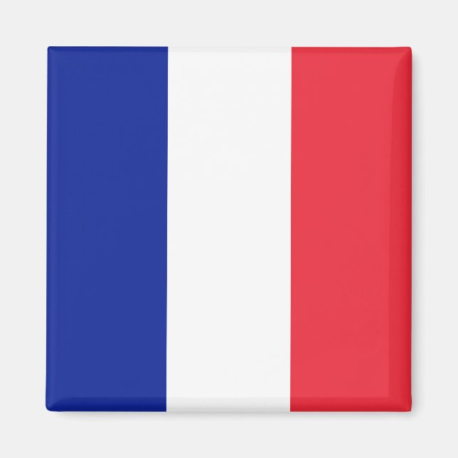 Drapeau France Tricolore Magnet (Framsidan)