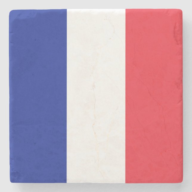 Drapeau France Tricolore Stenunderlägg (Framsidan)