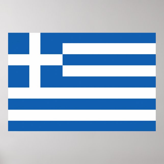 Drapeau Grèce Poster (Framsidan)