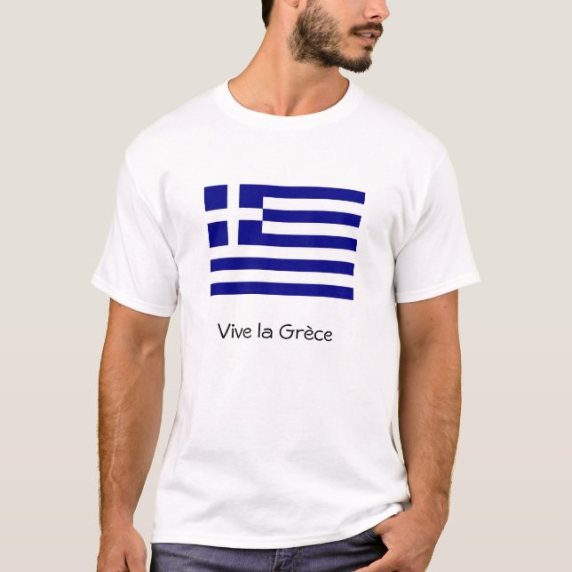 Drapeau grèce tee shirt (Framsida)