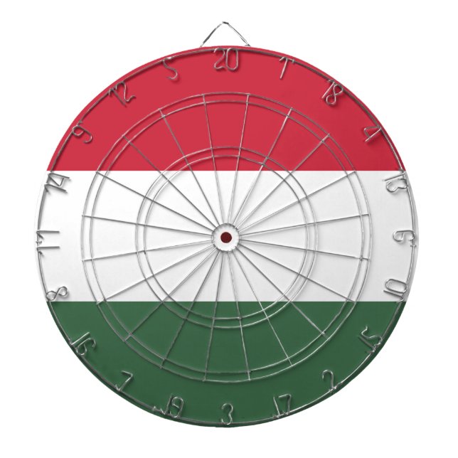 Drapeau Hongrie tricolore Darttavla (Framsidan)