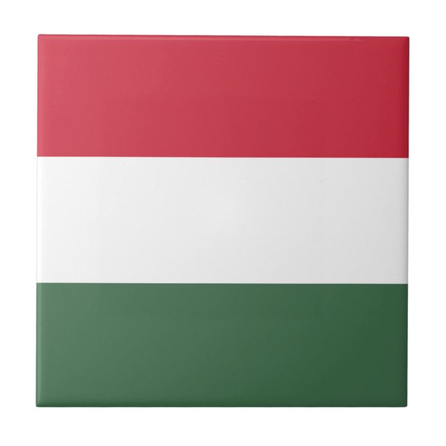 Drapeau Hongrie tricolore Kakelplatta (Framsidan)
