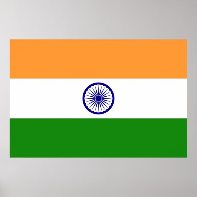 Drapeau Inde Poster (Framsidan)