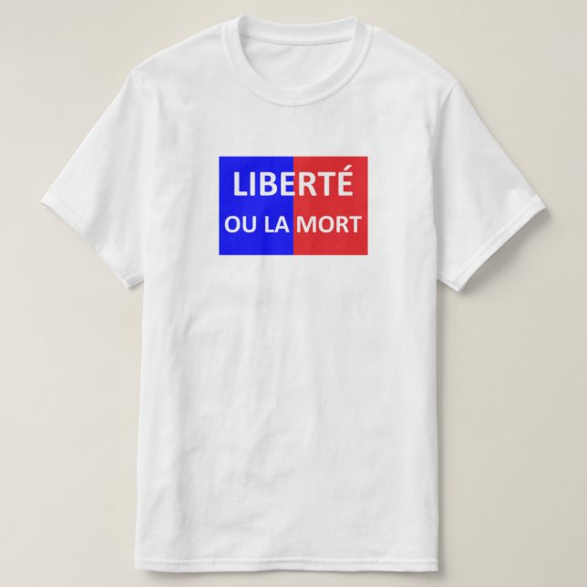 drapeau indépendantiste haïtien (1803) t-shirt (Design framsida)