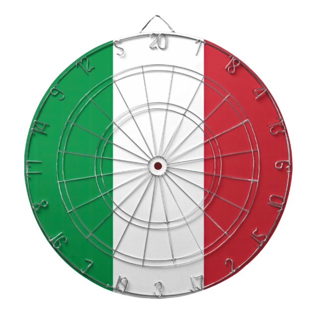 Drapeau Italie Tricolore Darttavla (Framsidan)