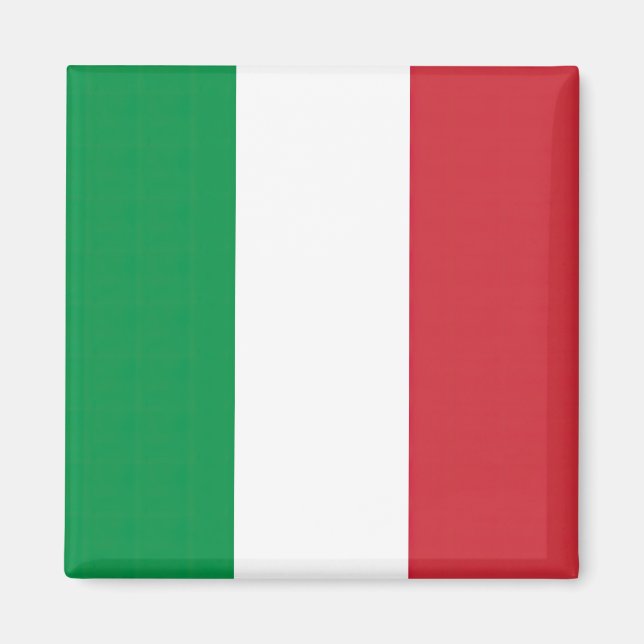 Drapeau Italie Tricolore Magnet (Framsidan)