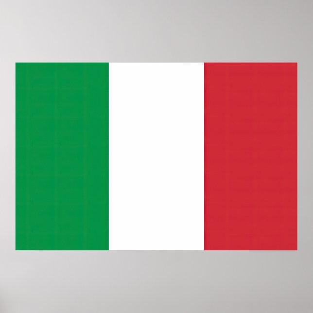 Drapeau Italie Tricolore Poster (Framsidan)