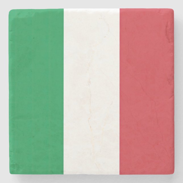 Drapeau Italie Tricolore Stenunderlägg (Framsidan)