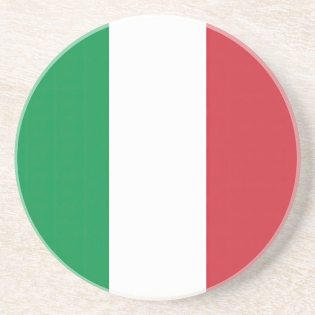 Drapeau Italie Tricolore Underlägg (Framsidan)