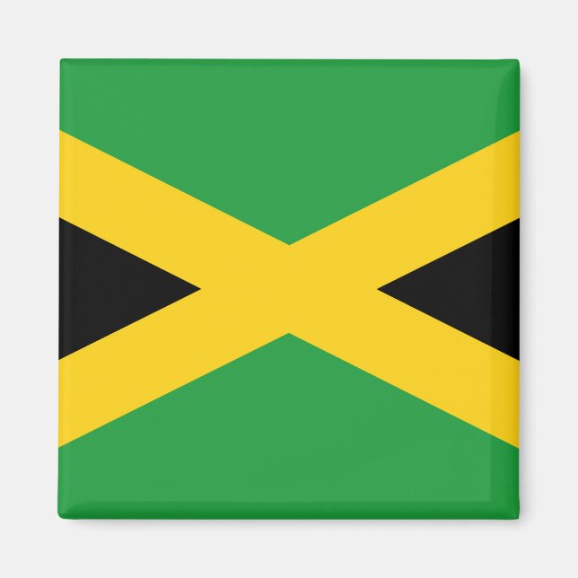Drapeau Jamaïque  Magnet (Framsidan)