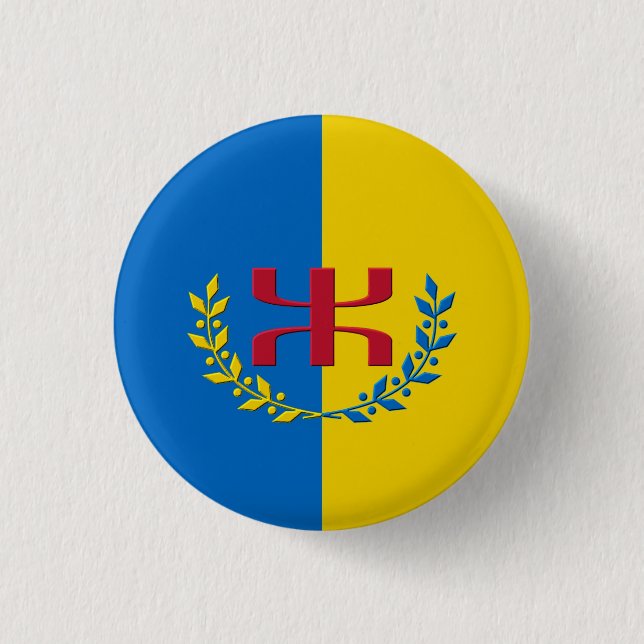 drapeau kabyle knapp (Framsida)