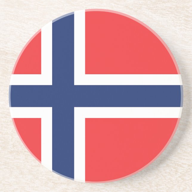 Drapeau Norvège Underlägg (Framsidan)