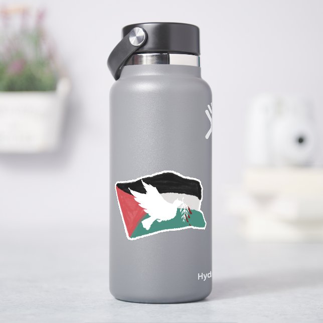 Drapeau palestinien klistermärken (HydroFlask)