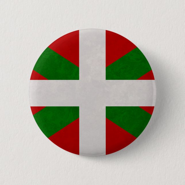 Drapeau Pays Basque Euskadi Knapp (Framsida)