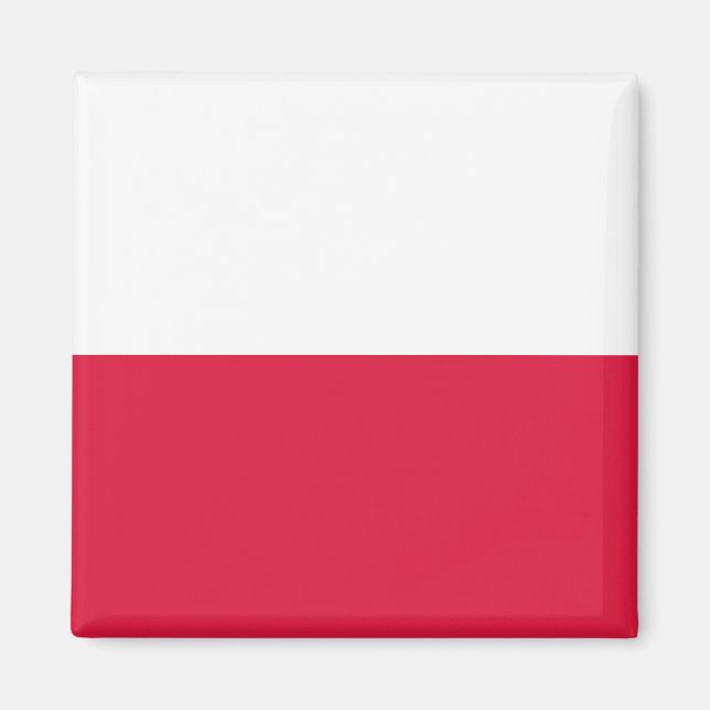 Drapeau Pologne Magnet (Framsidan)