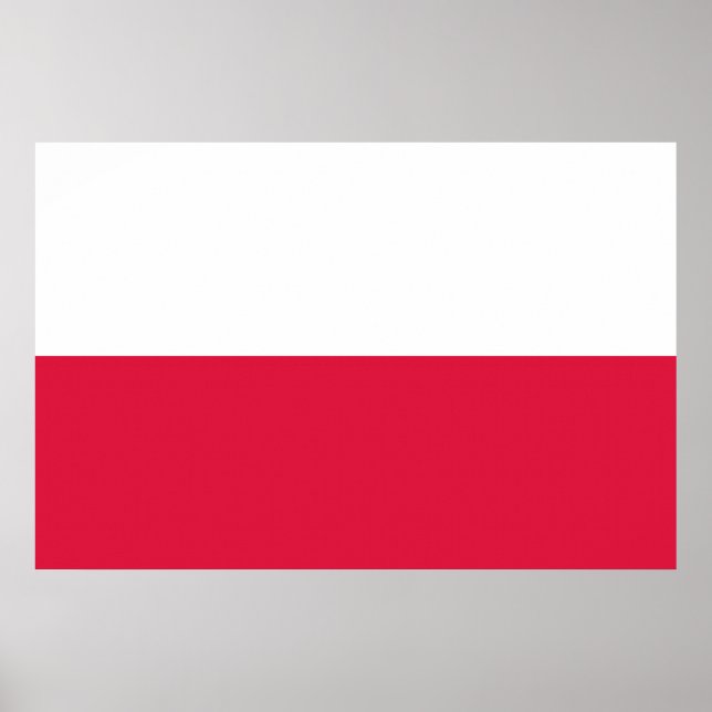 Drapeau Pologne Poster (Framsidan)
