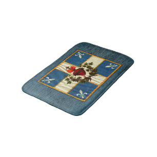 Drapeau Québec antika Carillon Sacré-Cœur Badrumsmatta