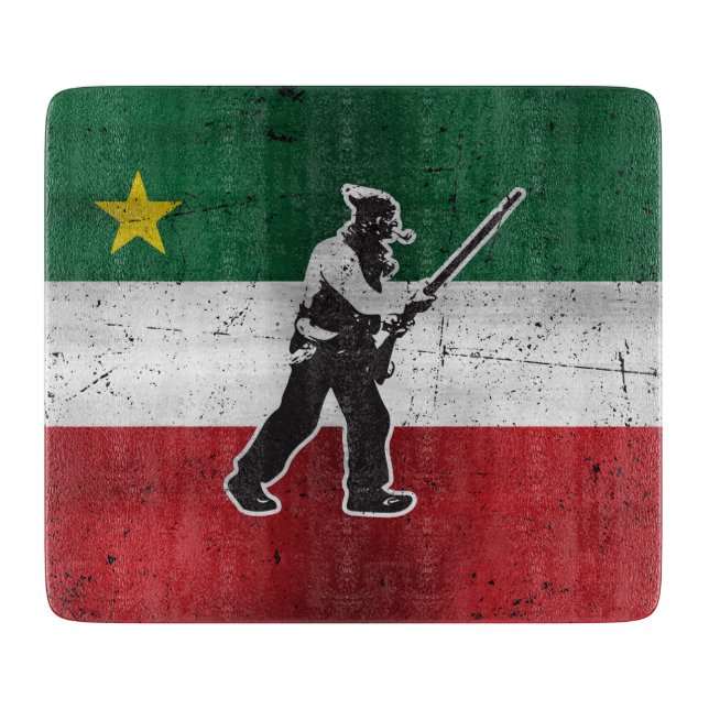 Drapeau Québec et Patriote Henri Julien érodé (Framsidan)