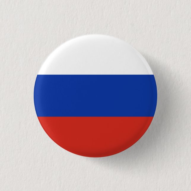 Drapeau Russie tricolore Knapp (Framsida)