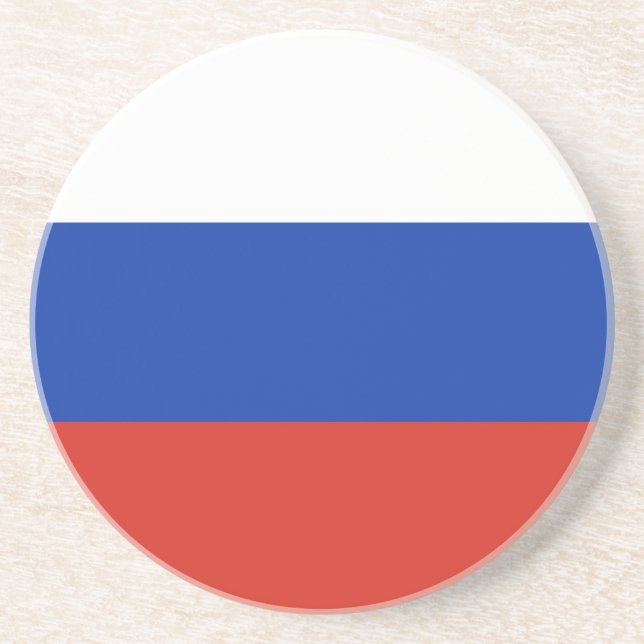 Drapeau Russie tricolore Underlägg (Framsidan)