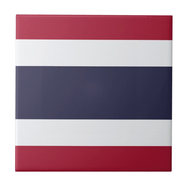Drapeau Thaïlande  Kakelplatta (Framsidan)