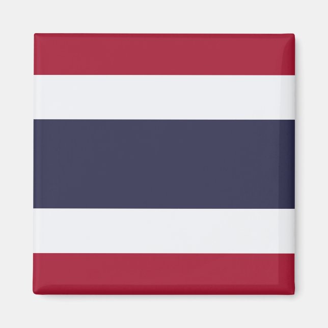 Drapeau Thaïlande  Magnet (Framsidan)