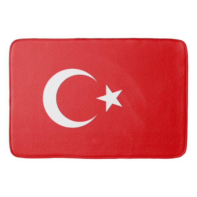 Drapeau Turquie Badrumsmatta (Framsidan)