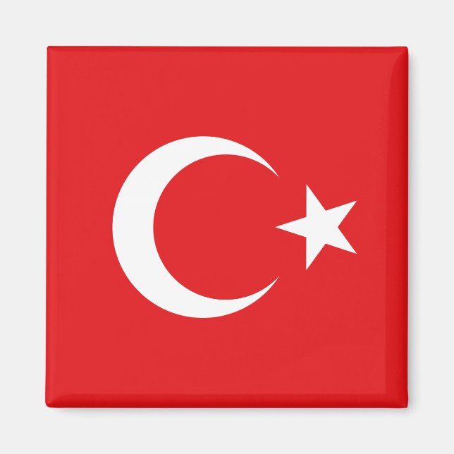 Drapeau Turquie Magnet (Framsidan)