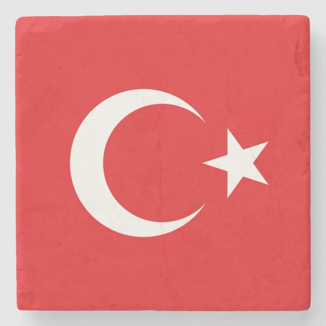 Drapeau Turquie Stenunderlägg (Framsidan)