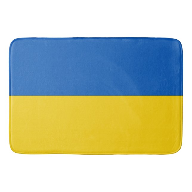 Drapeau Ukraine Badrumsmatta (Framsidan)