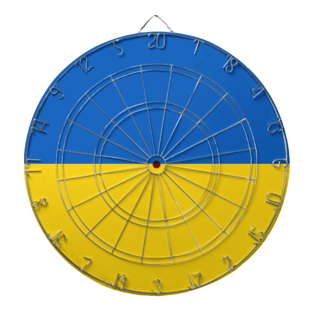 Drapeau Ukraine Darttavla (Framsidan)
