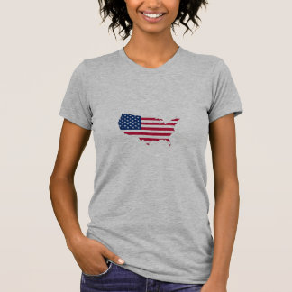 Drapeau USA pays T Shirt