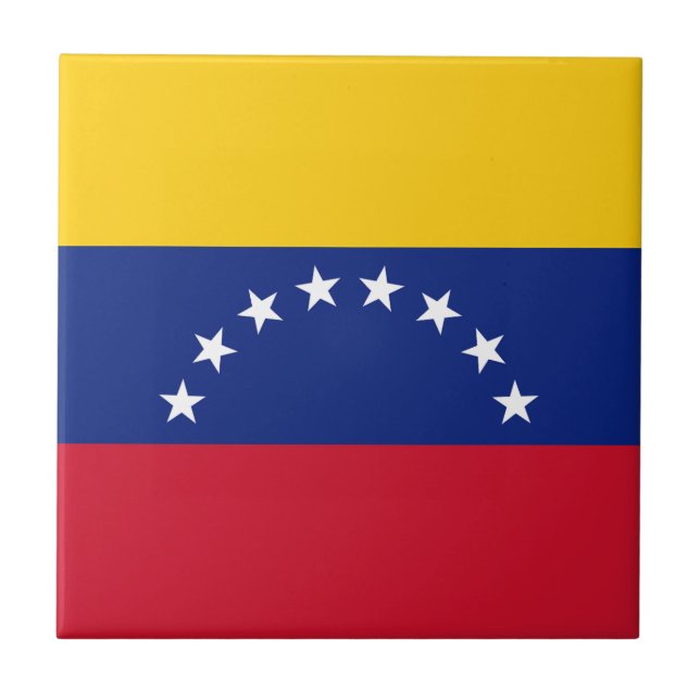 Drapeau Venezuela Kakelplatta (Framsidan)