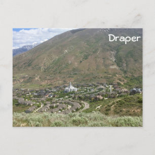 Draper Temple - Utah Vykort