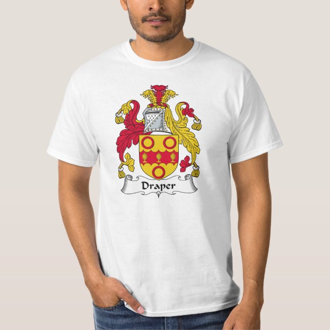 Draperfamiljvapensköld Tee (Framsida)