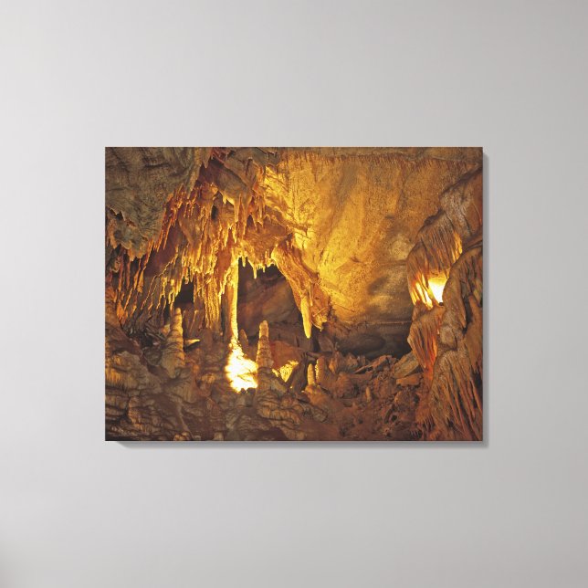 Draperirum, Mammoth Cave National Park, Canvastryck (Framsida)