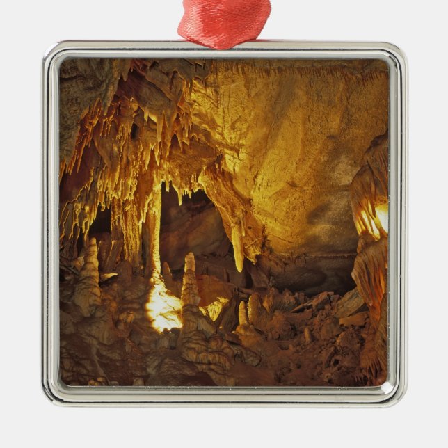 Draperirum, Mammoth Cave National Park, Julgransprydnad Metall (Framsidan)