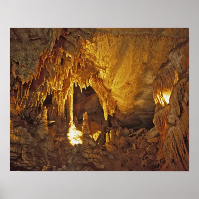 Draperisal, Mammoth Cave nationalpark, Poster (Framsidan)