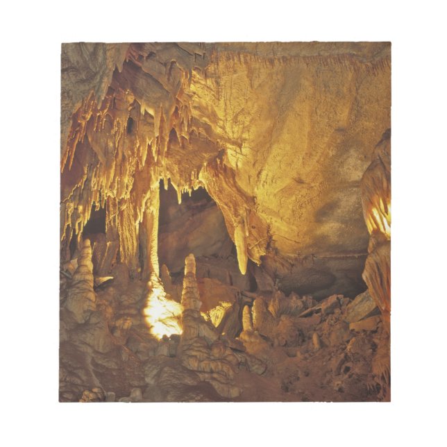 Draperisalen, Mammoth Cave National Park, Anteckningsblock (Framsida)