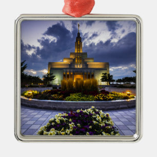 DraperMormonLds tempel - Utah Julgransprydnad Metall