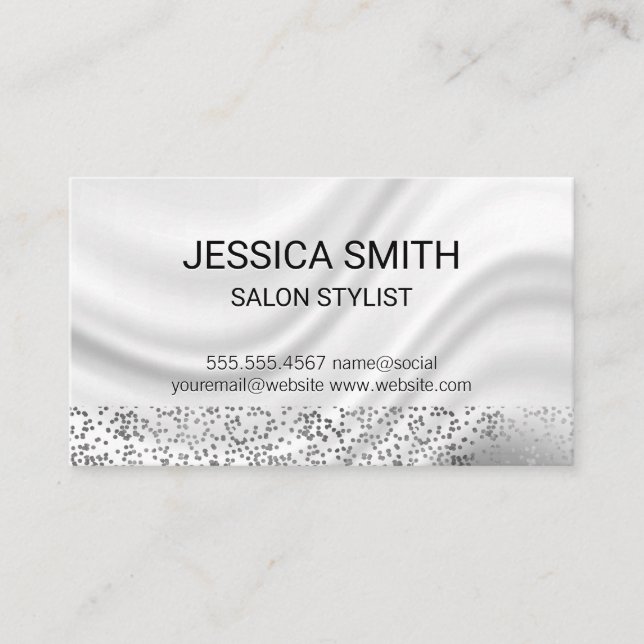 Drapery Background Visitkort (Framsida)