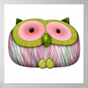 Dråpsenap uggla poster