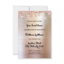 Drar Glitter Drar Ros Bröllop