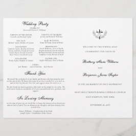 Drar katolska Bröllop Ceremony med massprogram