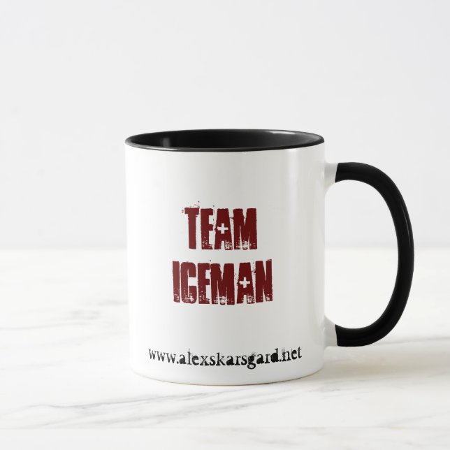 "Drar tillbaka pappor…", Kaffemugg (Höger)