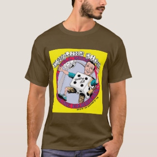 Dråsa skjortan för tärningfullmånepölsa tee shirt