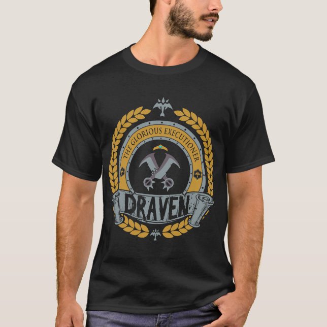DRAVEN - BEGRÄNSAD REDIGERING T SHIRT (Framsida)