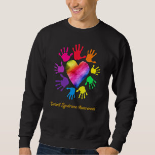 Dravet Syndrome Awareness Händer Dravet Syndrome Lång Ärmad Tröja