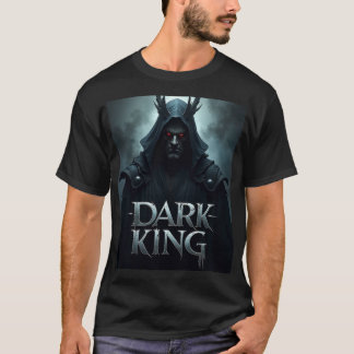 Draw logo gaming with text"Dark King" T Shirt