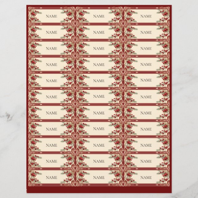 Draw Namn Secret jultomte (Framsida)